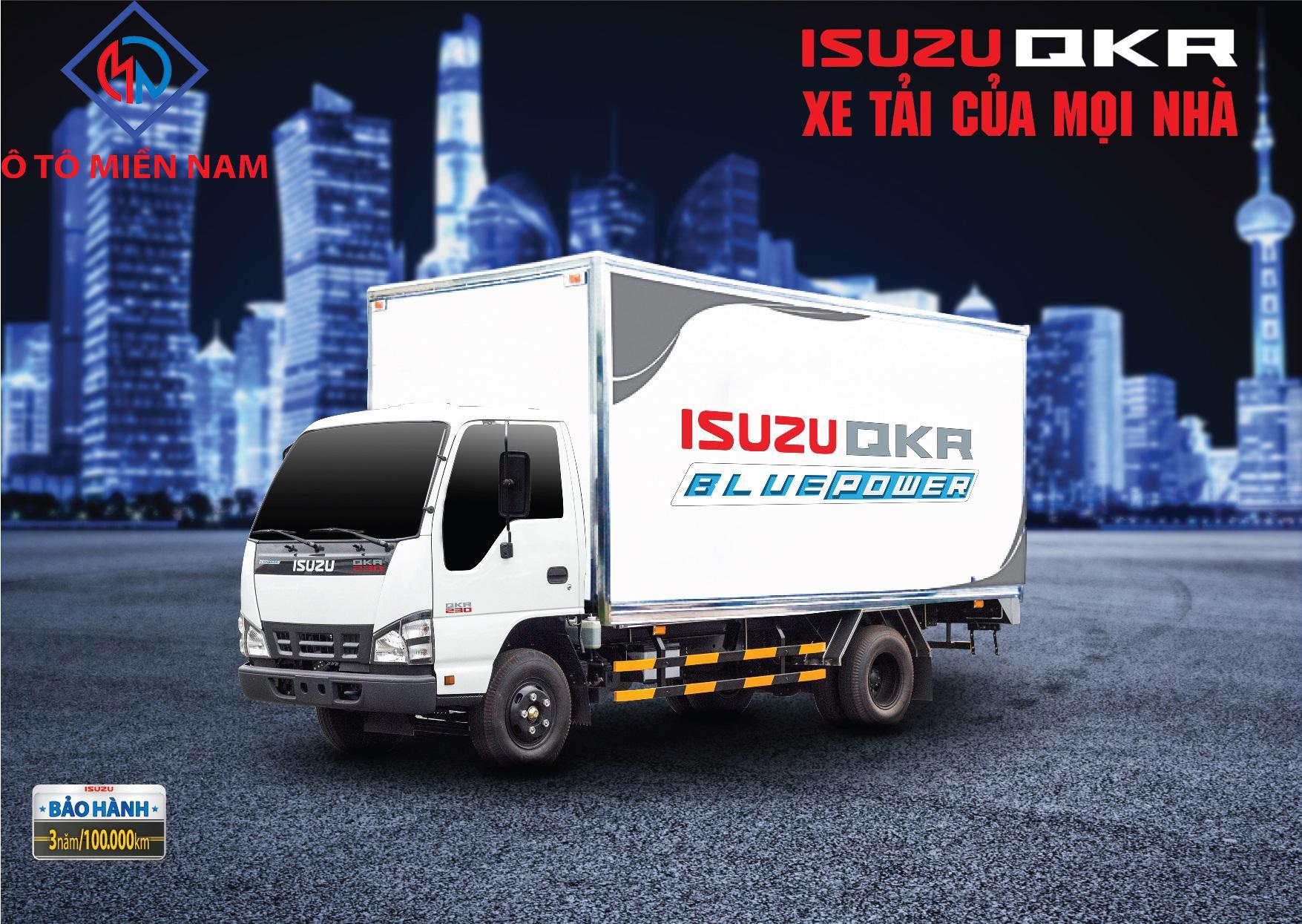 Xe tải Isuzu QKR 230  25 tấn thùng đông lạnh  0966667534